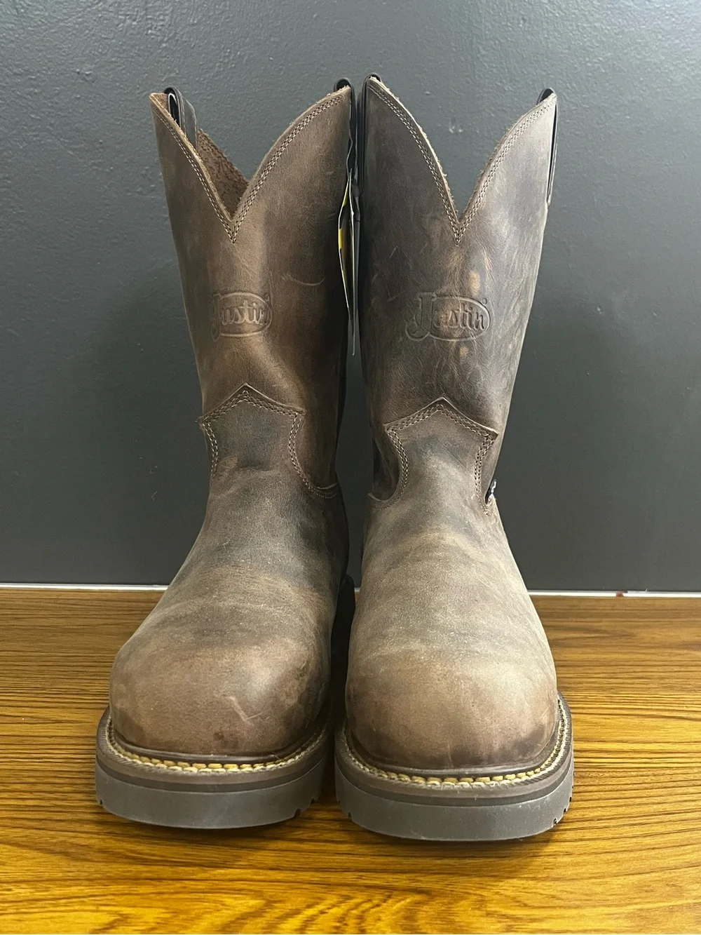 NIB Justin Men’s Work-Boots